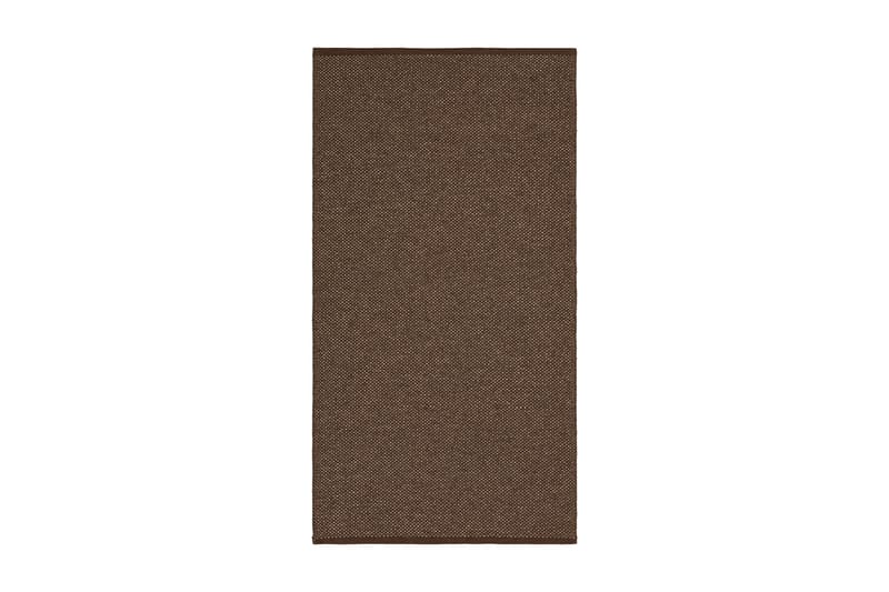 Estelle kludetæppe 80x150 cm Brun - Horredsmattan - Tekstiler - Tæpper - Moderne tæppe - Kludetæpper