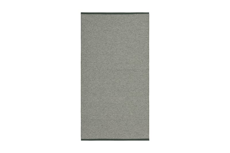 Estelle kludetæppe 80x200 cm Grøn - Horredsmattan - Tekstiler - Tæpper - Moderne tæppe - Kludetæpper
