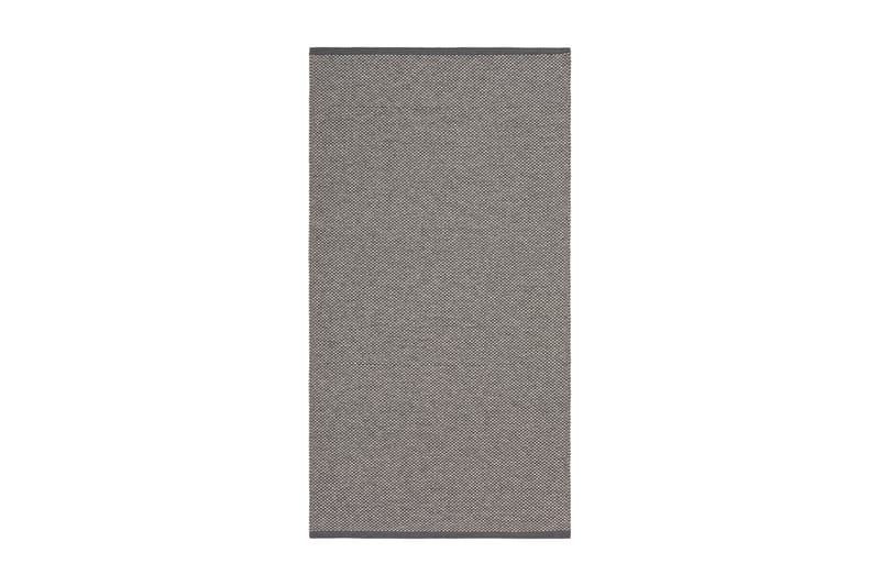Estelle kludetæppe 80x200 cm Mørkegrå - Horredsmattan - Tekstiler - Tæpper - Moderne tæppe - Kludetæpper