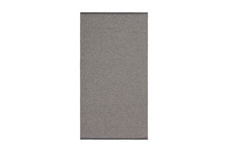 Estelle kludetæppe 80x200 cm Mørkegrå - Horredsmattan - Små tæpper - Kludetæpper
