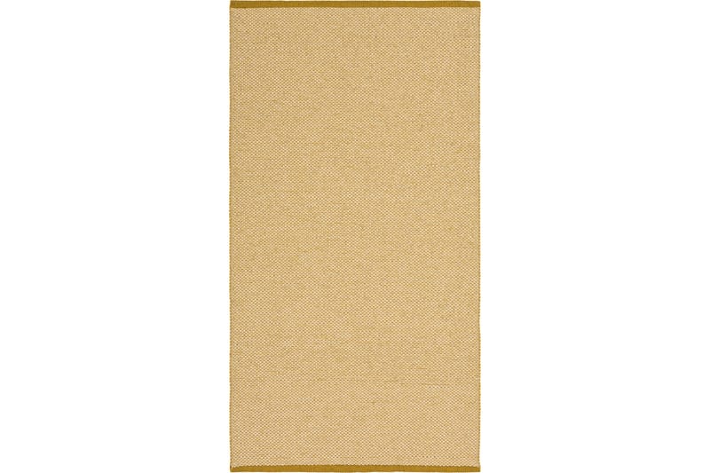 Estelle Kludetæppe 80x250 cm Gul - Horredsmattan - Tekstiler - Tæpper - Moderne tæppe - Kludetæpper