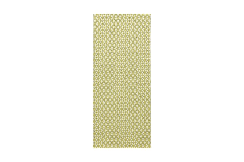 Eye kludetæppe 70x400 cm Limegrøn - Horredsmattan - Små tæpper - Kludetæpper