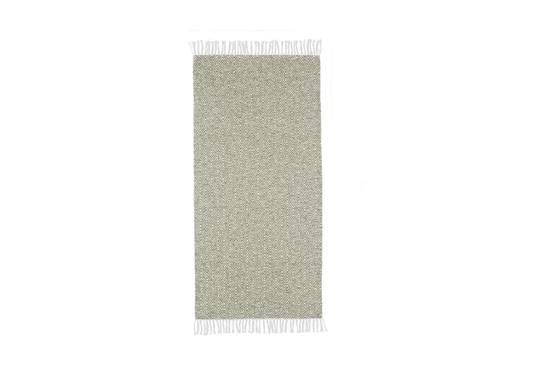 Goose Måtte Mix 70x250 PVC/Bomuld/Polyester Grøn - Horredsmattan - Tekstiler - Tæpper - Moderne tæppe - Kludetæpper
