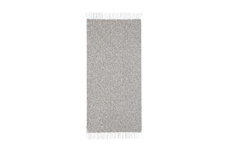 Goose tæppe Mix 150x150 PVC / bomuld / polyester grafit - Horredsmattan - Kludetæpper