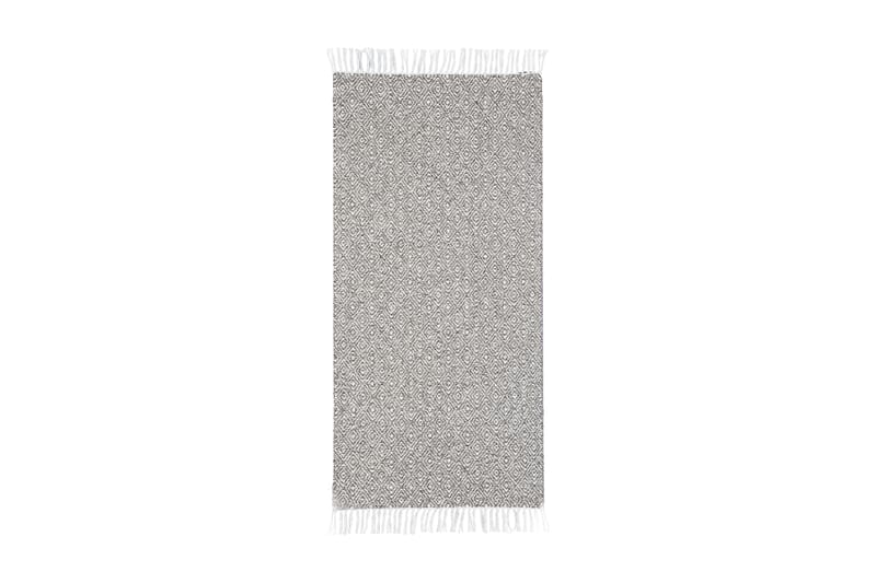 Goose tæppe Mix 150x200 PVC / bomuld / polyester grafit - Horredsmattan - Kludetæpper