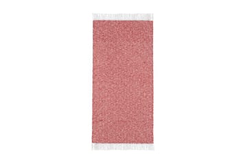 Goose tæppe mix 70x250 PVC / bomuld / polyester rød