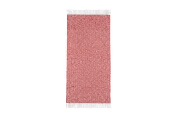 Goose tæppe mix 70x350 PVC / bomuld / polyester rød