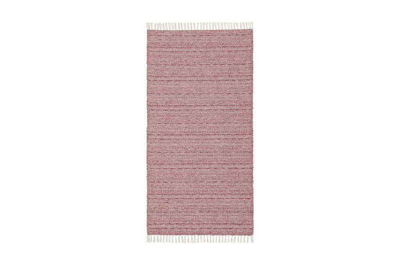Svea Måtte Mix 70x140 PVC/Bomuld/Polyester Lyserød - Horredsmattan - Tekstiler - Tæpper - Moderne tæppe - Kludetæpper