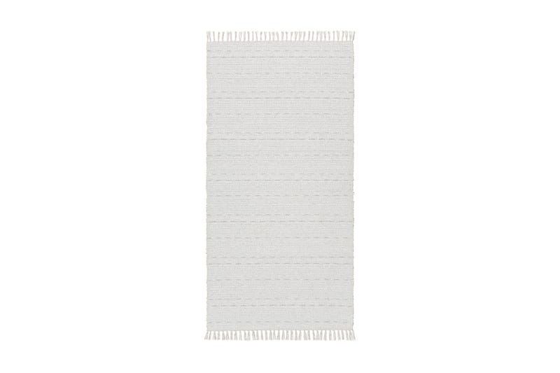 Svea Tæppe Mix 70x140 PVC / bomuld / polyester hvid - Horredsmattan - Tekstiler - Tæpper - Moderne tæppe - Kludetæpper