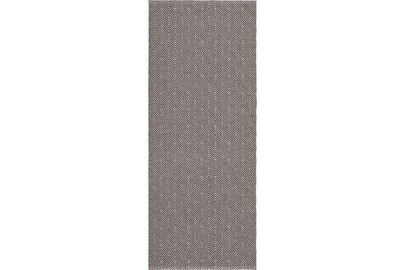 Sweet Kludetæppe 80x250 cm Sort - Horredsmattan - Små tæpper - Kludetæpper