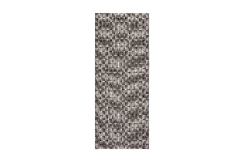 Sweet kludetæppe 80x350 cm Sort - Horredsmattan - Kludetæpper - Små tæpper