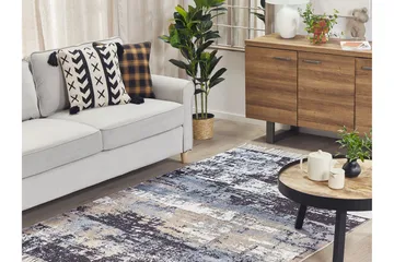 Konakli Ryetæppe 150x230 cm - Beige - Tekstiler - Tæpper - Moderne tæppe - Gangmåtter