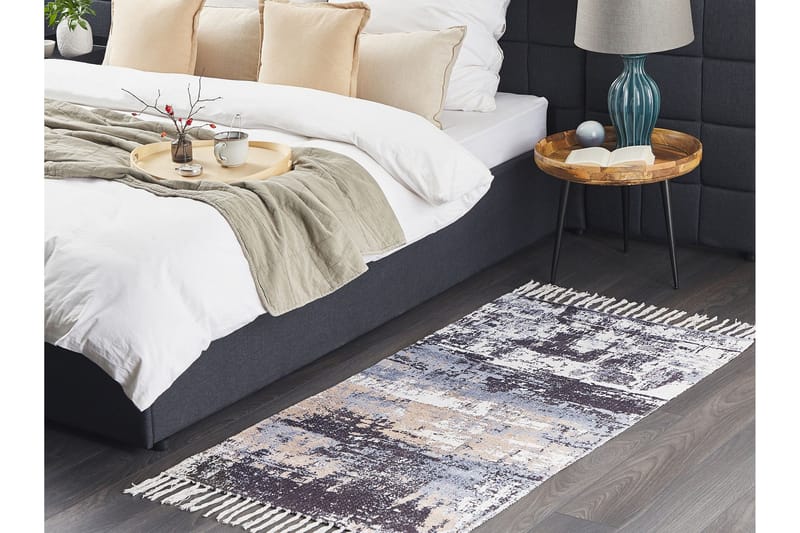 Konakli Ryetæppe 80x150 cm - Beige - Tekstiler - Tæpper - Moderne tæppe - Gangmåtter