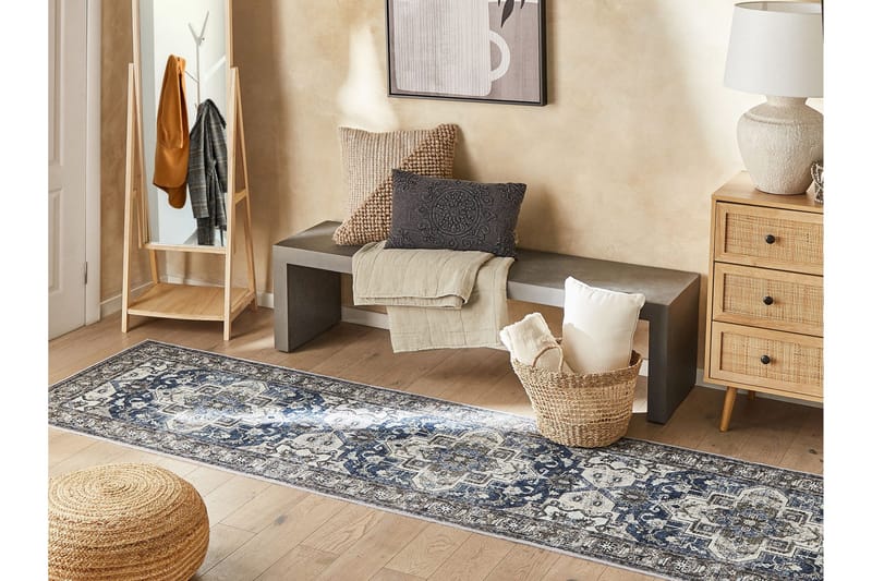 Kottar Ryetæppe 80x300 cm - Grå - Tekstiler - Tæpper - Moderne tæppe - Gangmåtter