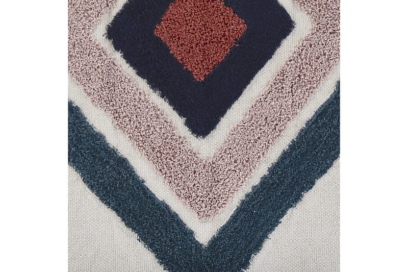 Kozlu Ryetæppe 80x150 cm - Blå - Tekstiler - Tæpper - Moderne tæppe - Bomuldstæpper