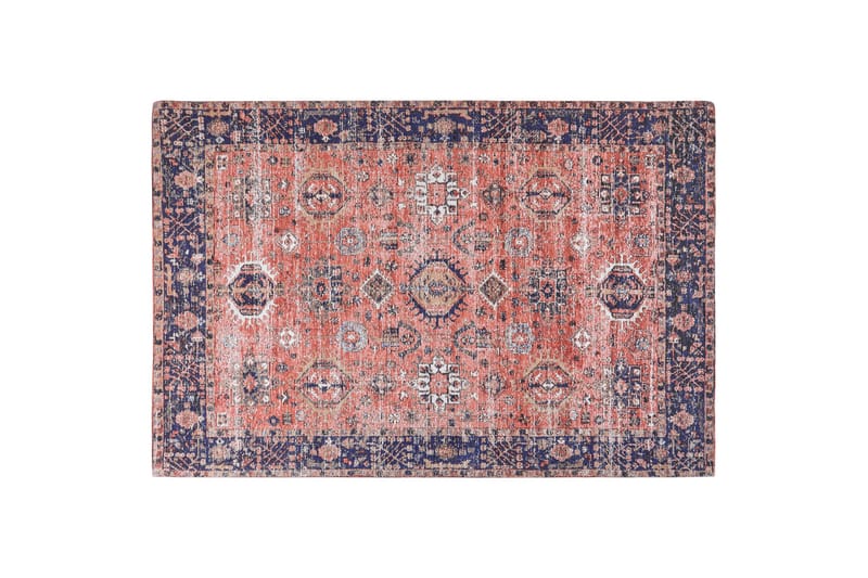 Kurin Bomuldstæppe 200x300 cm - Blå - Tekstiler - Tæpper - Moderne tæppe - Bomuldstæpper