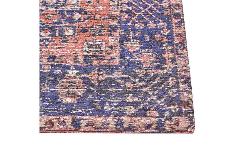 Kurin Bomuldstæppe 200x300 cm - Blå - Tekstiler - Tæpper - Moderne tæppe - Bomuldstæpper