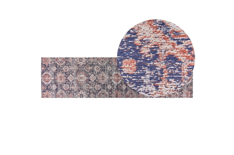 Kurin Gangmatte 80x300 cm - Blå - Tekstiler - Tæpper - Moderne tæppe - Gangmåtter