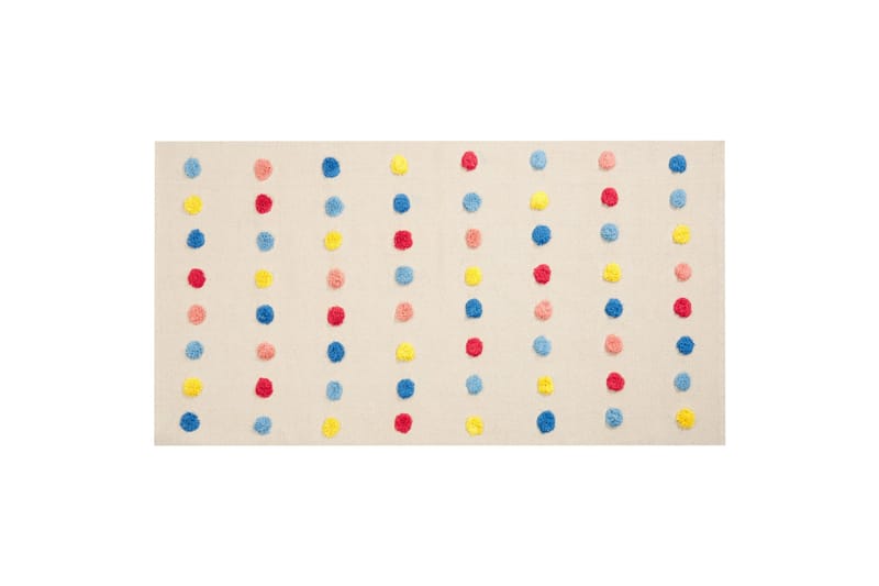 Leles Bomuldstæppe 80x150 cm, Beige