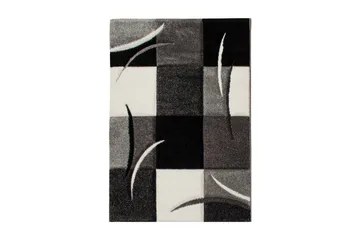 London Friezetæppe 200x290 - Sort - Tekstiler - Tæpper - Moderne tæppe - Wiltontæpper