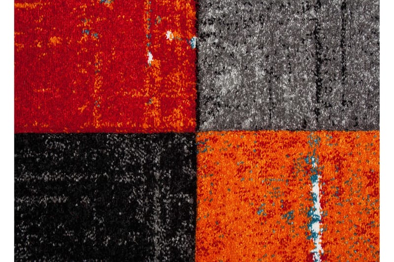 London Frisé Tæppe 240x340 - Rød|Orange - Tekstiler - Tæpper - Moderne tæppe - Wiltontæpper