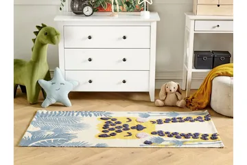 Luas Bomuldstæppe 80x150 cm - Beige - Tekstiler - Børnetekstiler - Børnetæpper