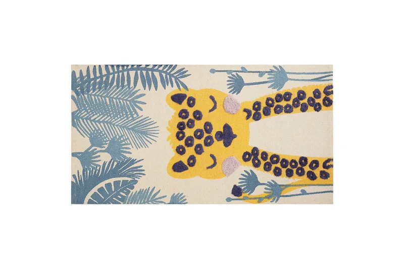 Luas Bomuldstæppe 80x150 cm, Beige