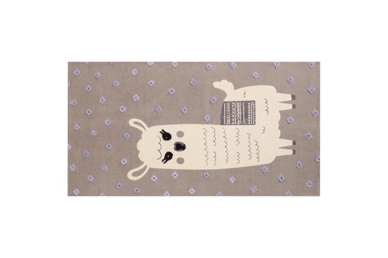 Lubuk Bomuldstæppe 80x150 cm, Brun