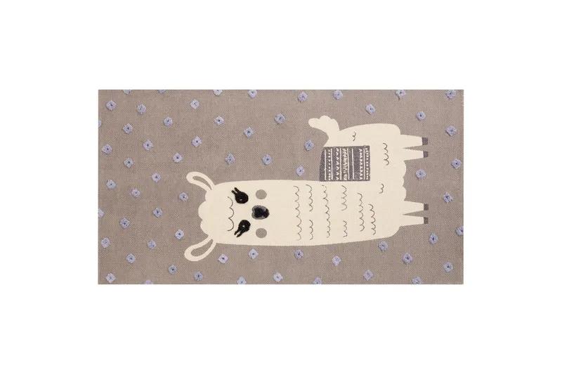 Lubuk Bomuldstæppe 80x150 cm, Brun