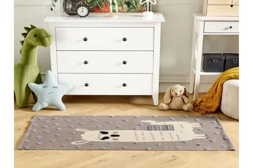 Lubuk Bomuldstæppe 80x150 cm - Brun - Tekstiler - Børnetekstiler - Børnetæpper
