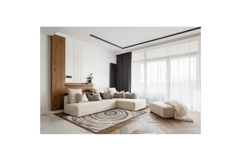 Maskinvævet tæppe Bern Tree - 160x230 cm - Tekstiler - Tæpper - Moderne tæppe - Wiltontæpper