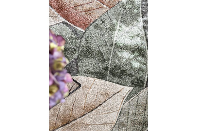 Maskinvævet tæppe Brilliance Flower - 140x200 cm - Tekstiler - Tæpper - Moderne tæppe - Wiltontæpper