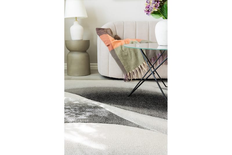 Maskinvævet tæppe Brilliance Modern - 140x200 cm, Grå - Tekstiler - Tæpper - Moderne tæppe - Wiltontæpper