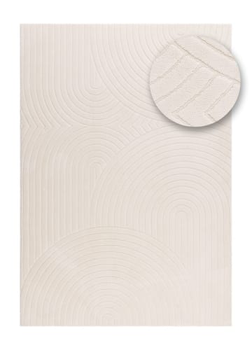 Maskinvævet tæppe Cozy Zen 155x230 cm - Natur - Tekstiler - Tæpper - Moderne tæppe - Wiltontæpper