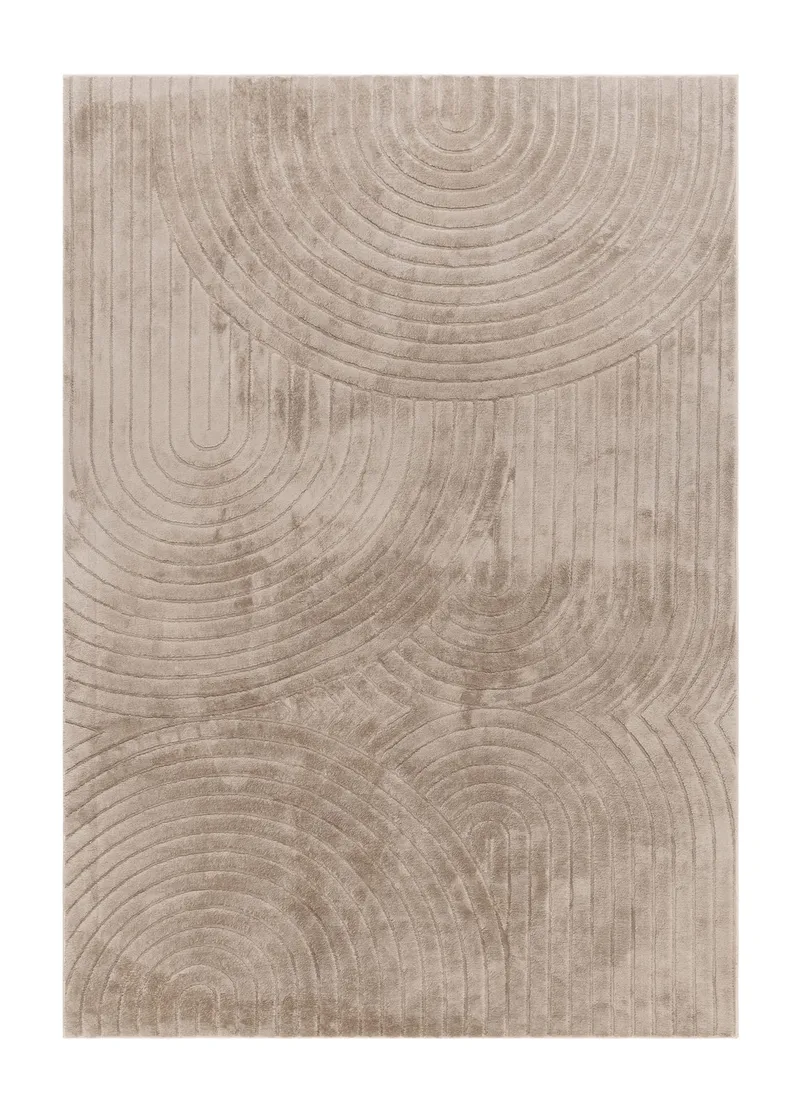 Maskinvævet tæppe Cozy Zen 155x230 cm, Taupe