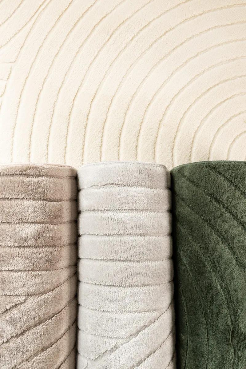 Maskinvævet tæppe Cozy Zen 200x290 cm - Grå - Tekstiler - Tæpper - Moderne tæppe - Wiltontæpper