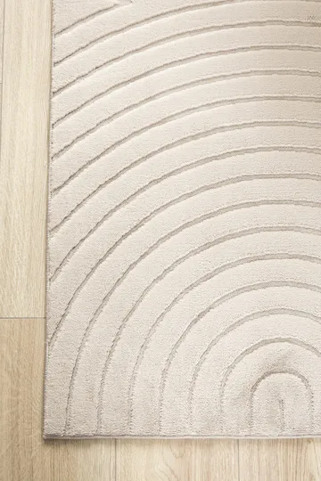 Maskinvævet tæppe Cozy Zen 200x290 cm - Grå - Tekstiler - Tæpper - Moderne tæppe - Wiltontæpper