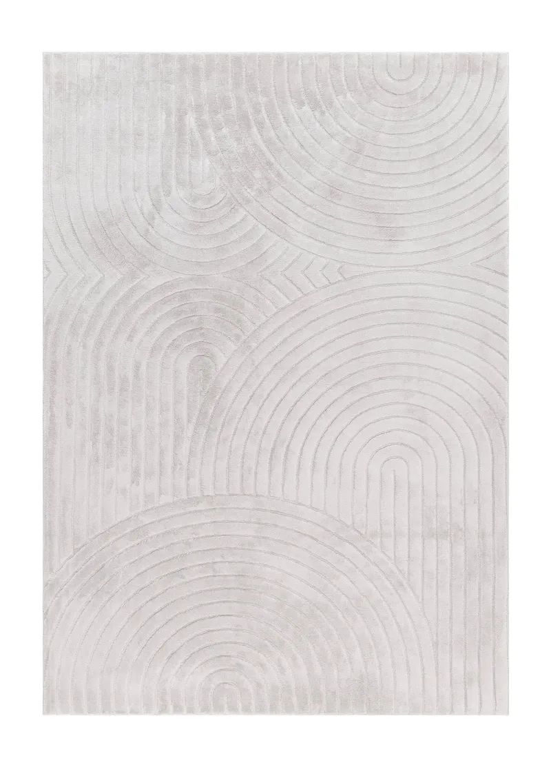 Maskinvævet tæppe Cozy Zen 200x290 cm, Grå