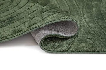 Maskinvævet tæppe Cozy Zen 200x290 cm - Smaragdgrøn - Tekstiler - Tæpper - Moderne tæppe - Wiltontæpper
