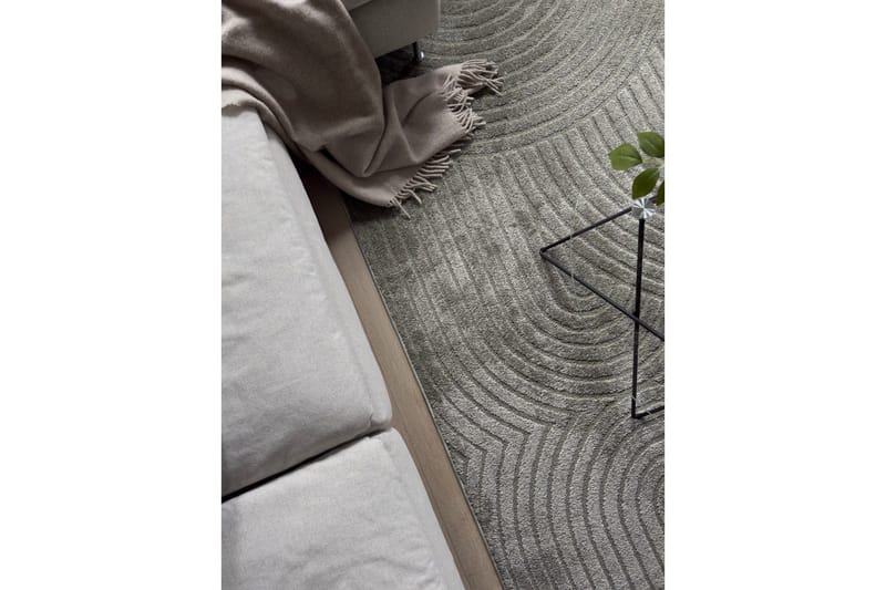 Maskinvævet Tæppe Genova Zen - 280x380 cm, Grøn - Tekstiler - Tæpper - Moderne tæppe - Wiltontæpper