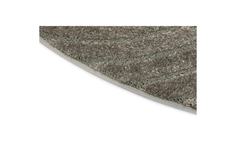 Maskinvævet Tæppe Genova Zen Rund - 120x120 cm, Grøn - Tekstiler - Tæpper - Moderne tæppe - Wiltontæpper