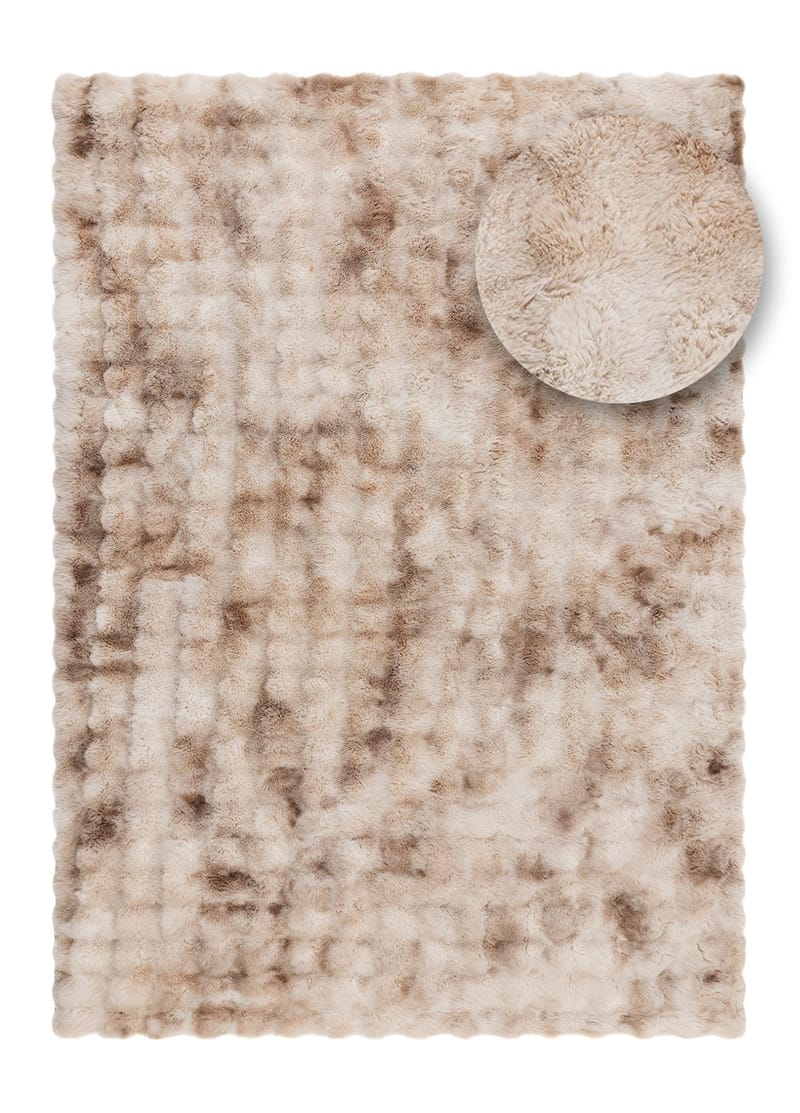 Maskinvævet tæppe KM Home Cloud Bubble 230x330 Melange - Melange - Tekstiler - Tæpper - Moderne tæppe - Ryatæpper