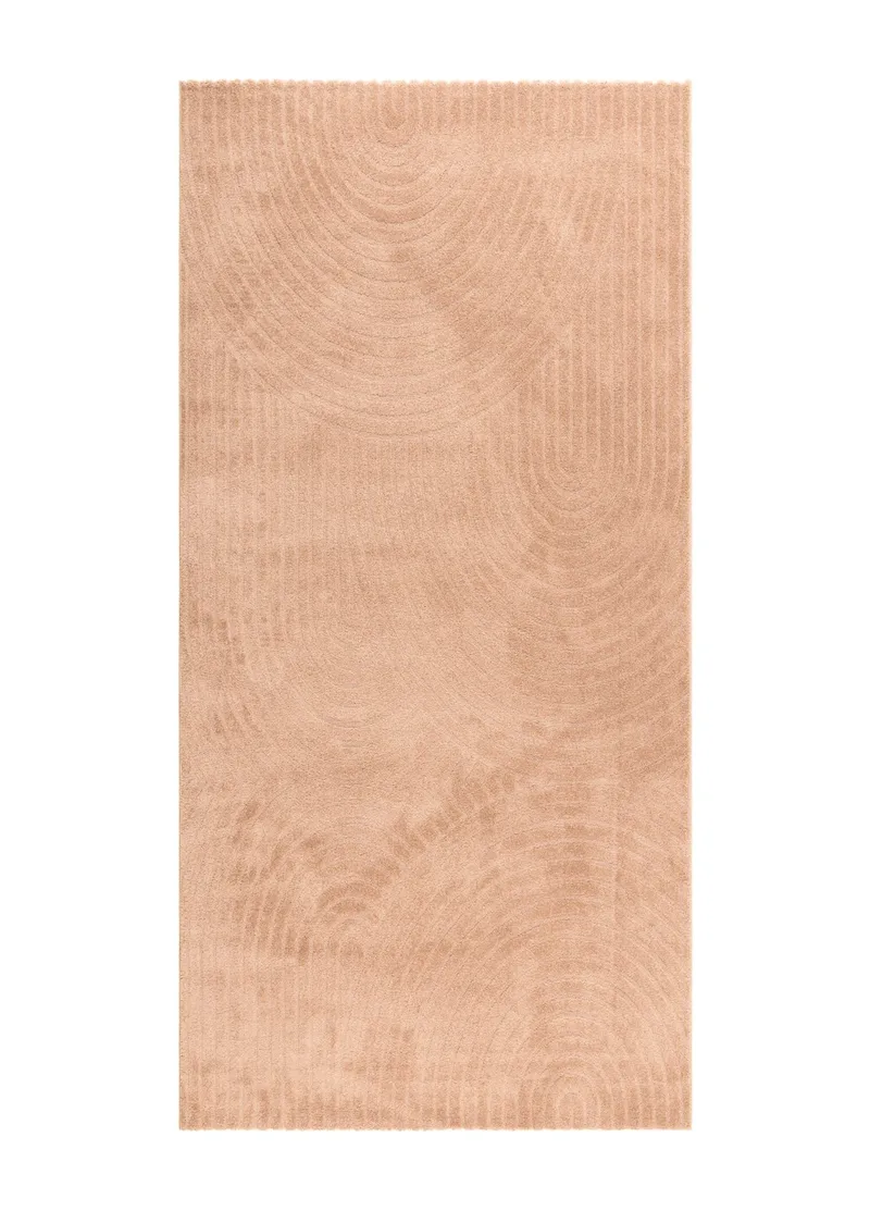 Maskinvævet tæppe KM Home Genova Zen 80x150 cm Peach, Peach
