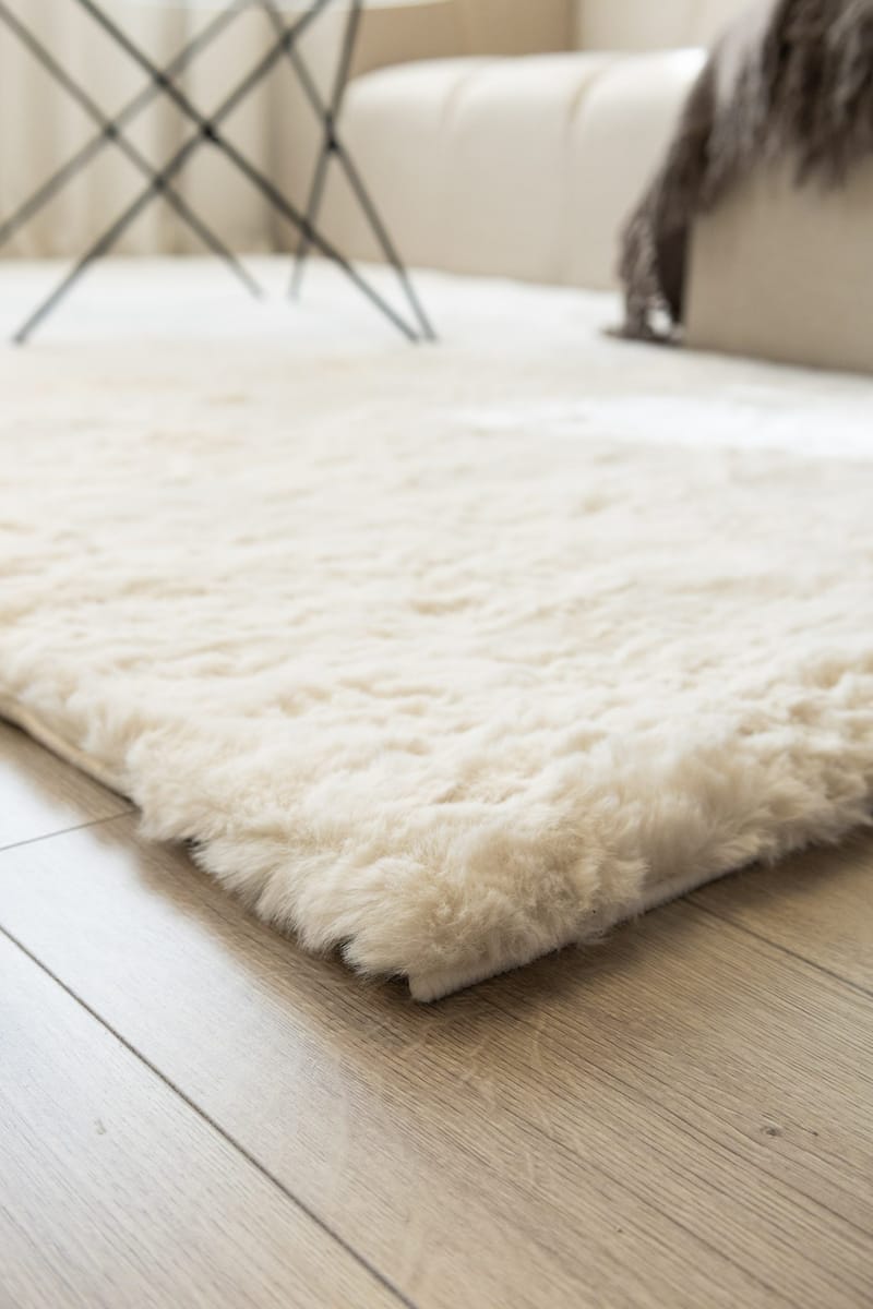 Maskinvævet tæppe KM Home Heaven Deluxe 200x290 Creme - Creme - Tekstiler - Tæpper - Moderne tæppe - Wiltontæpper