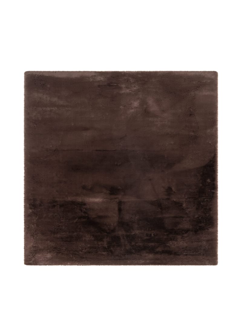 Maskinvævet tæppe KM Home Heaven Deluxe KVADRAT 200x200 Chokolade, Chokolade