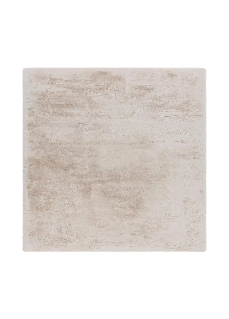 Maskinvævet tæppe KM Home Heaven Deluxe KVADRAT 200x200 Natur, Natur