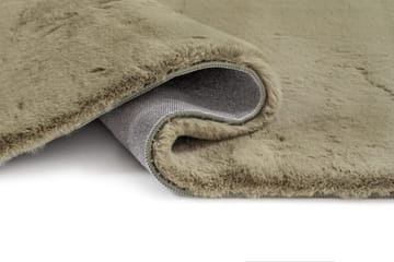 Maskinvævet tæppe KM Home Heaven Deluxe KVADRAT 200x200 Olivengrøn - Olivengrøn - Tekstiler - Tæpper - Moderne tæppe - Wiltontæpper