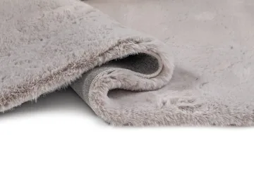 Maskinvævet tæppe KM Home Heaven Deluxe RUND 160x160 Greige - Greige - Tekstiler - Tæpper - Moderne tæppe - Wiltontæpper