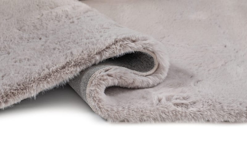 Maskinvævet tæppe KM Home Heaven Deluxe RUND 200x200 Greige - Greige - Tekstiler - Tæpper - Moderne tæppe - Wiltontæpper