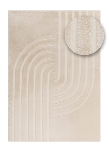 Maskinvævet tæppe KM Home Heaven Modern 160x230 Natur - Natur - Tekstiler - Tæpper - Moderne tæppe - Wiltontæpper